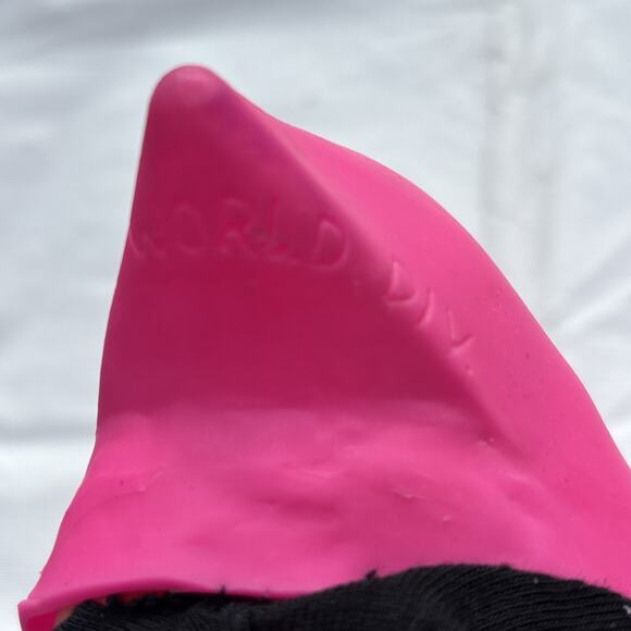 Scream Ghostface Pink Fluorescent Fun World Div Scary Rare Mask Cloth vintage - Picture 4 of 11